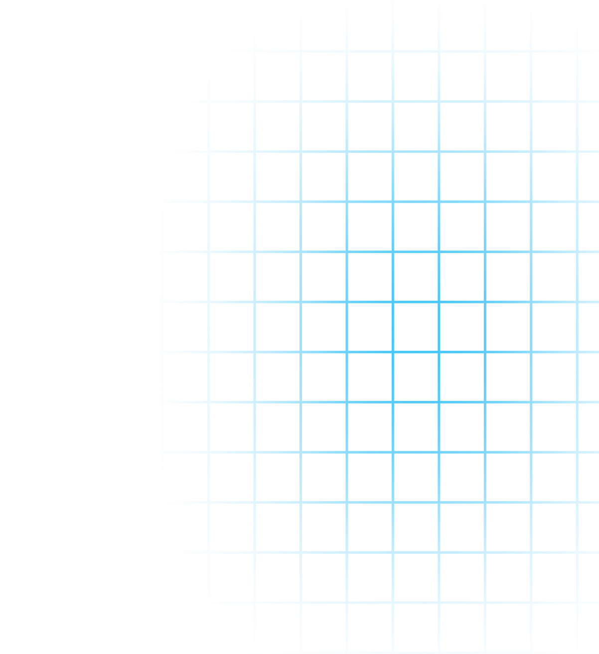 grille bleu